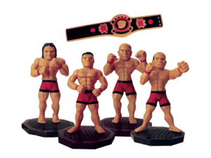 Custom Tooled Game Figurines